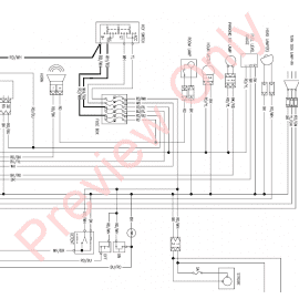 Daewoo Doosan 440 Plus Skid Steer Loader Set Schematics of ... daewoo excavator wiring diagrams 